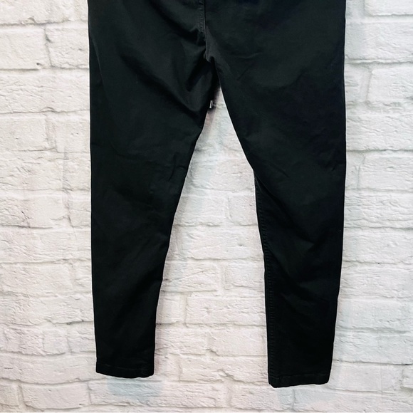 ORO Los Angeles Men’s Large Black Skinny Leg Ankle Zip Jogger Pants - Picture 11 of 14